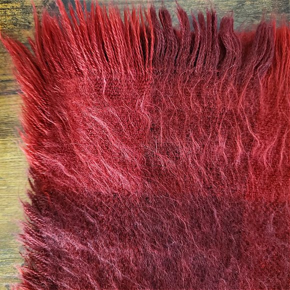 TUCKER & TATE Fuzzy Plaid Blanket Scarf - Picture 2 of 4